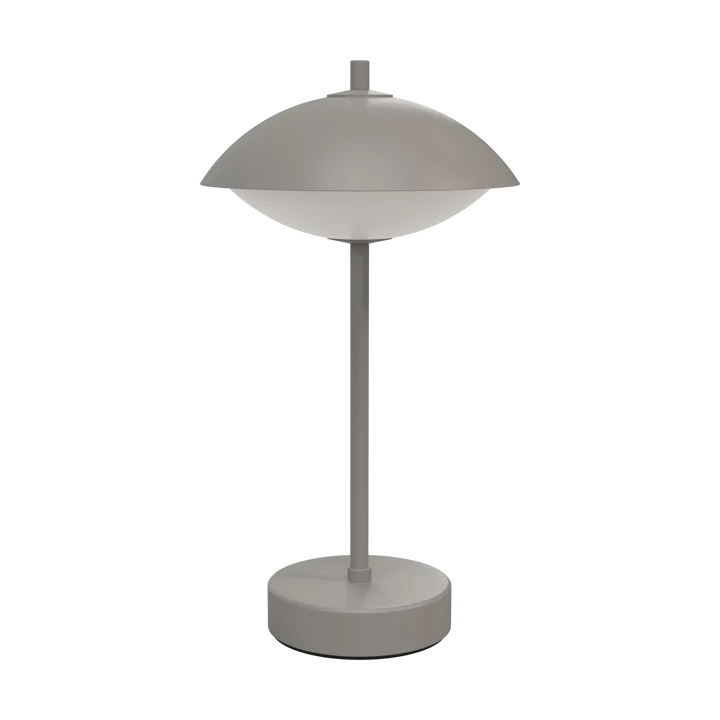 Clam portable bordlampe 31 cm - Nine grey - Fritz Hansen