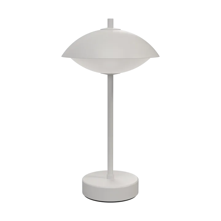 Clam portable bordlampe 31 cm - White - Fritz Hansen