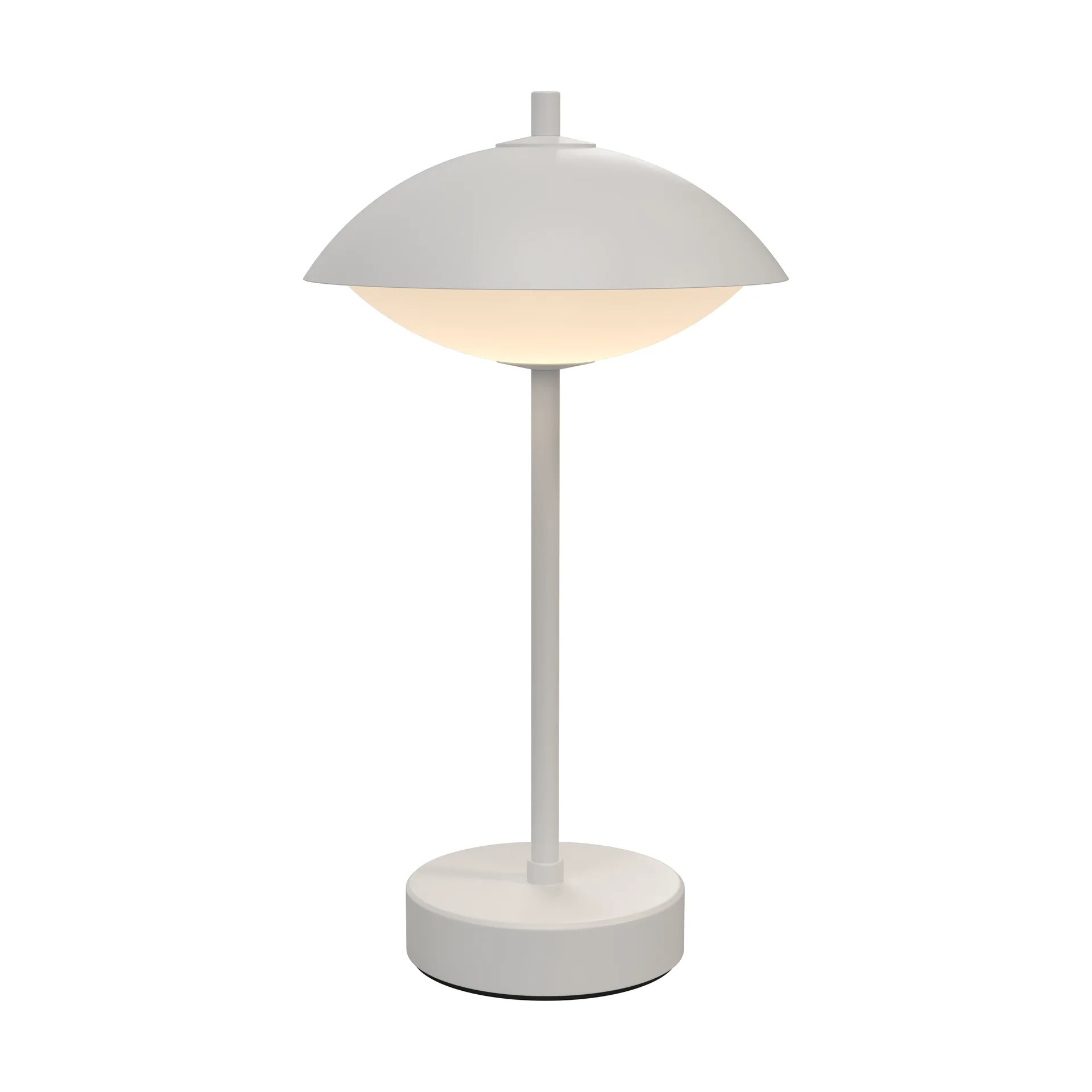 Clam portable bordlampe 31 cm, White Fritz Hansen