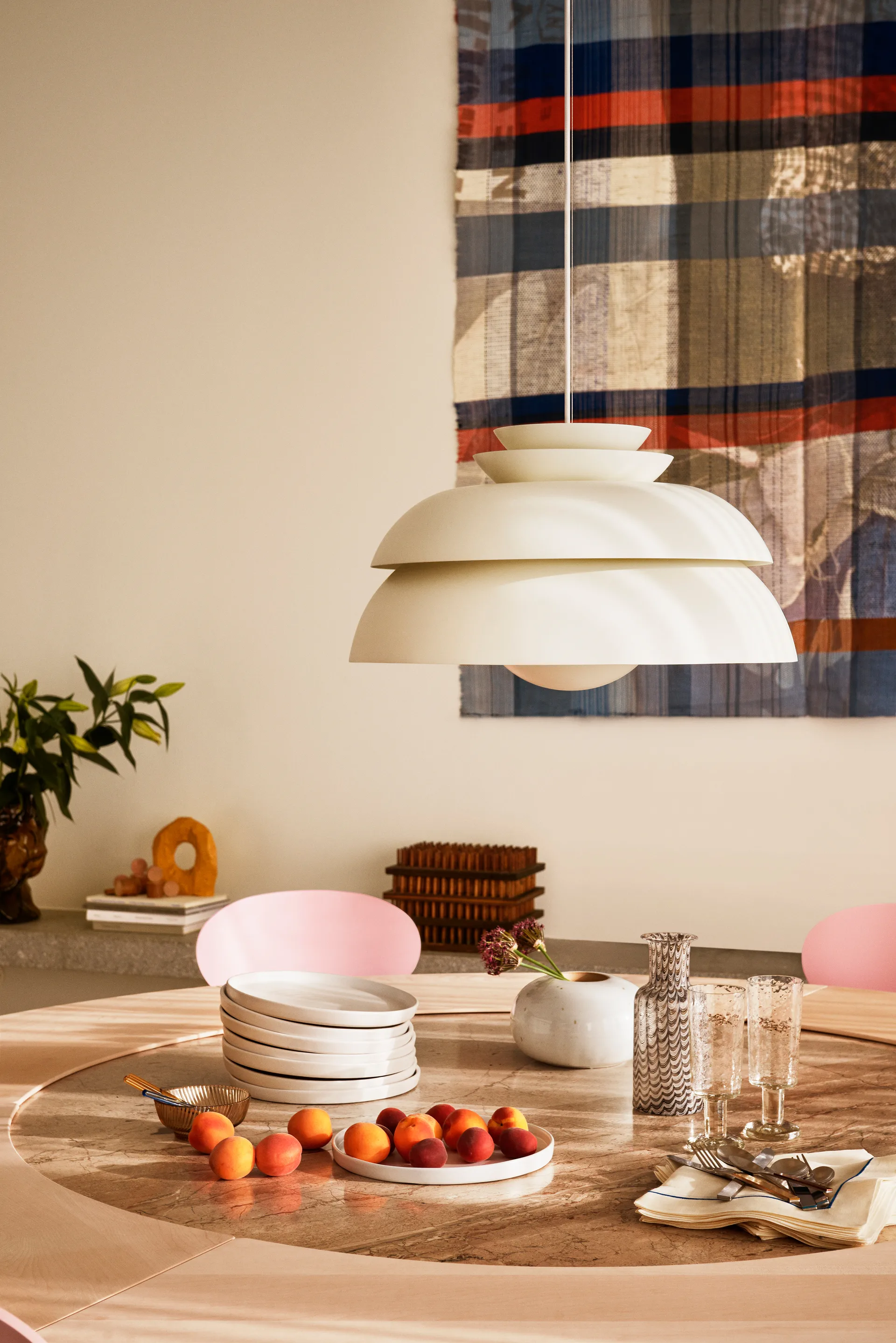 Concert pendel hvid, P3 Fritz Hansen