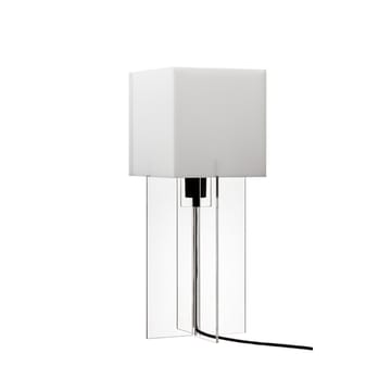 Cross-Plex T-500 bordlampe - Opal, stel i akryl - Fritz Hansen