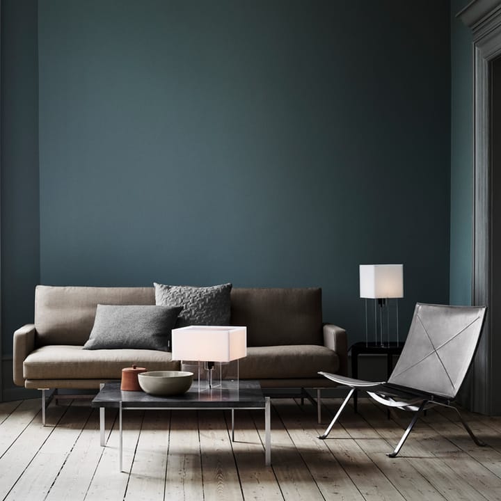 Cross-Plex T-500 bordlampe, Opal, stel i akryl Fritz Hansen