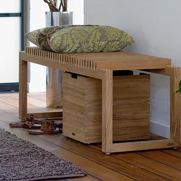 Cutter bænk - Teak - Fritz Hansen