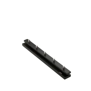 Cutter knagerække - Eg sortbejdset, 5 stk. knopper - Fritz Hansen