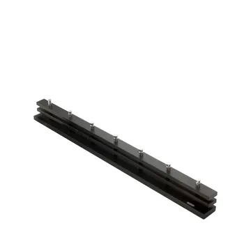 Cutter knagerække - Eg, sortbejdset, 7 stk. knopper - Fritz Hansen