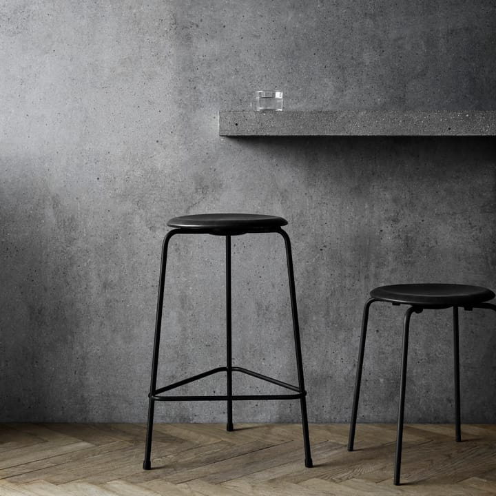 Dot skammel læder, Cowboy black Fritz Hansen