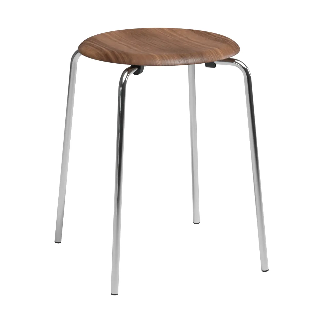 Fritz Hansen Dot taburet Valnød-krom