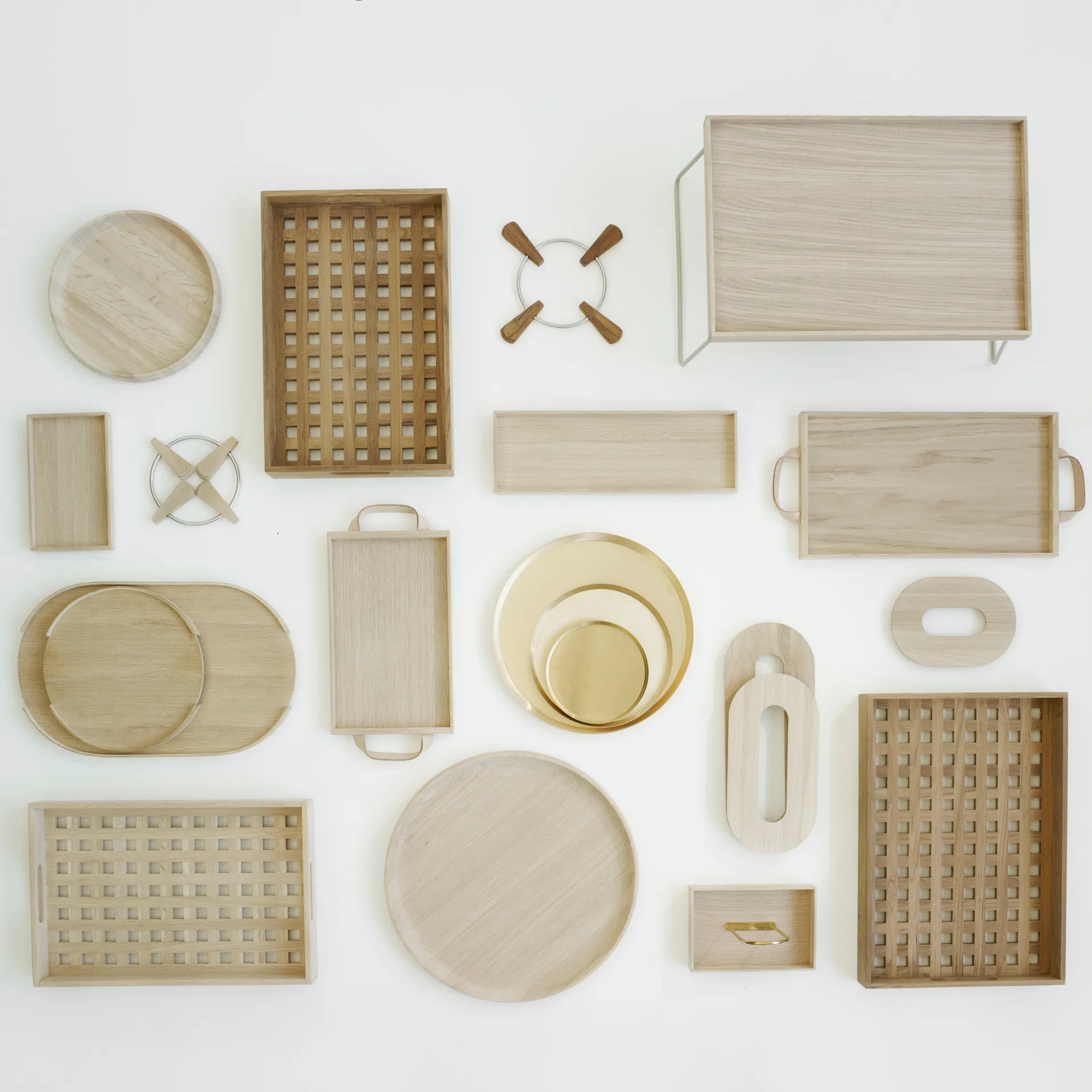 Fionia bakke 36 x 52 cm, Teak Fritz Hansen