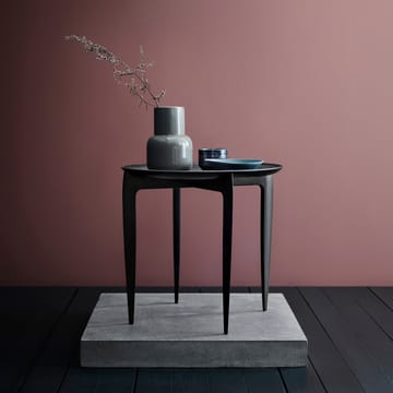 Foldable Tray Table Ø 45 cm - Sort - Fritz Hansen