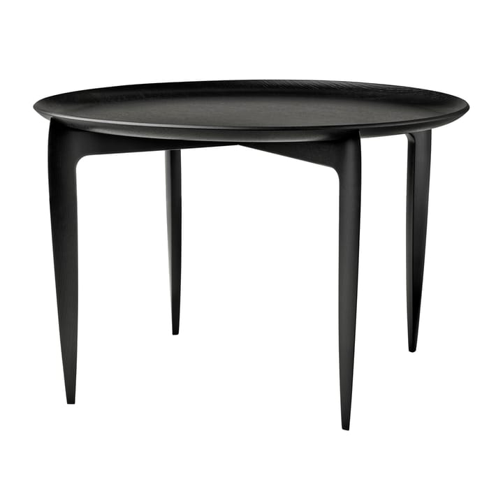 Foldable Tray Table Ø60 cm - Sort - Fritz Hansen