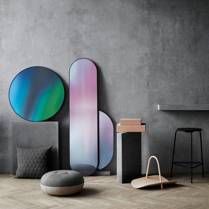 High Dot pall läder, Cowboy black Fritz Hansen