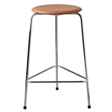 High Dot skammel læder - Wild leather walnut - Fritz Hansen