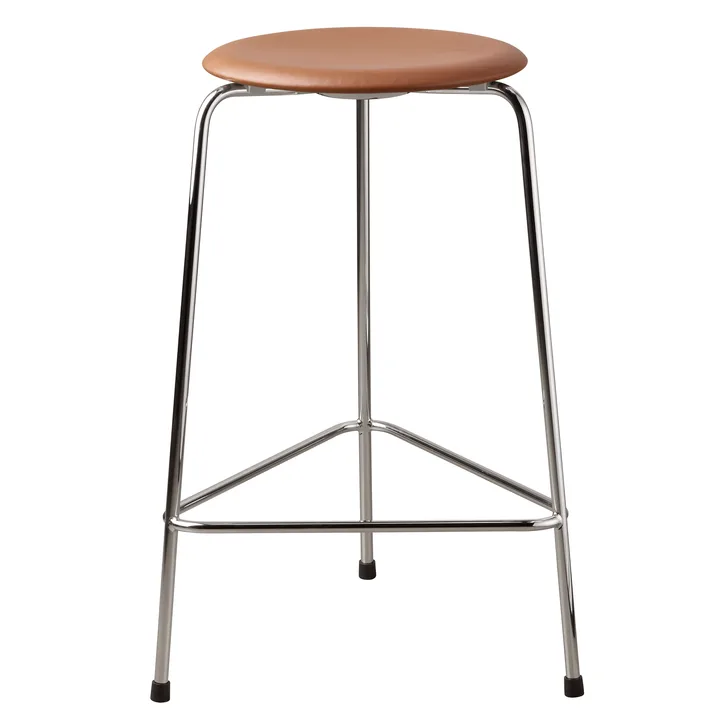 High Dot skammel læder - Wild leather walnut - Fritz Hansen