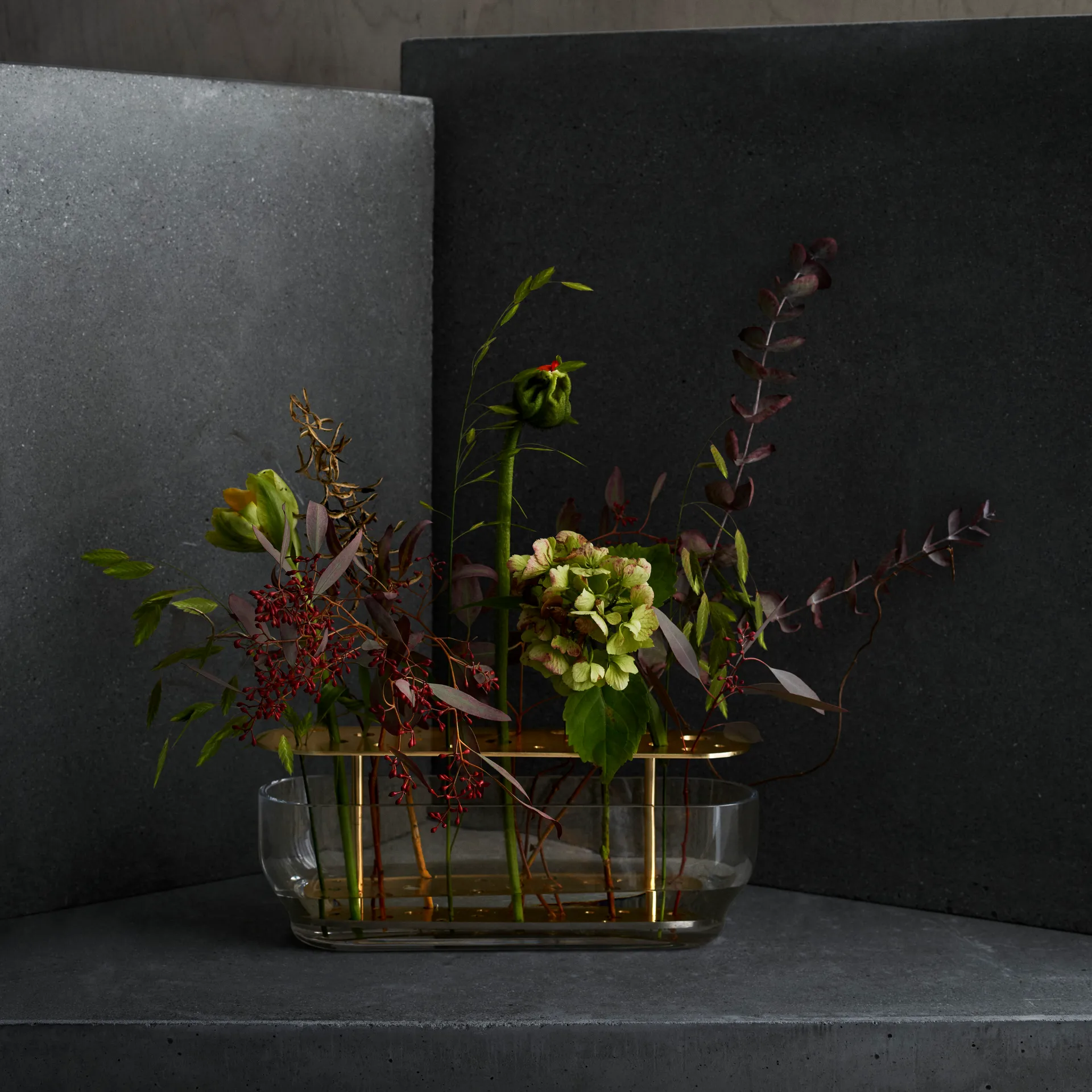 Ikebana vase, Lang Fritz Hansen
