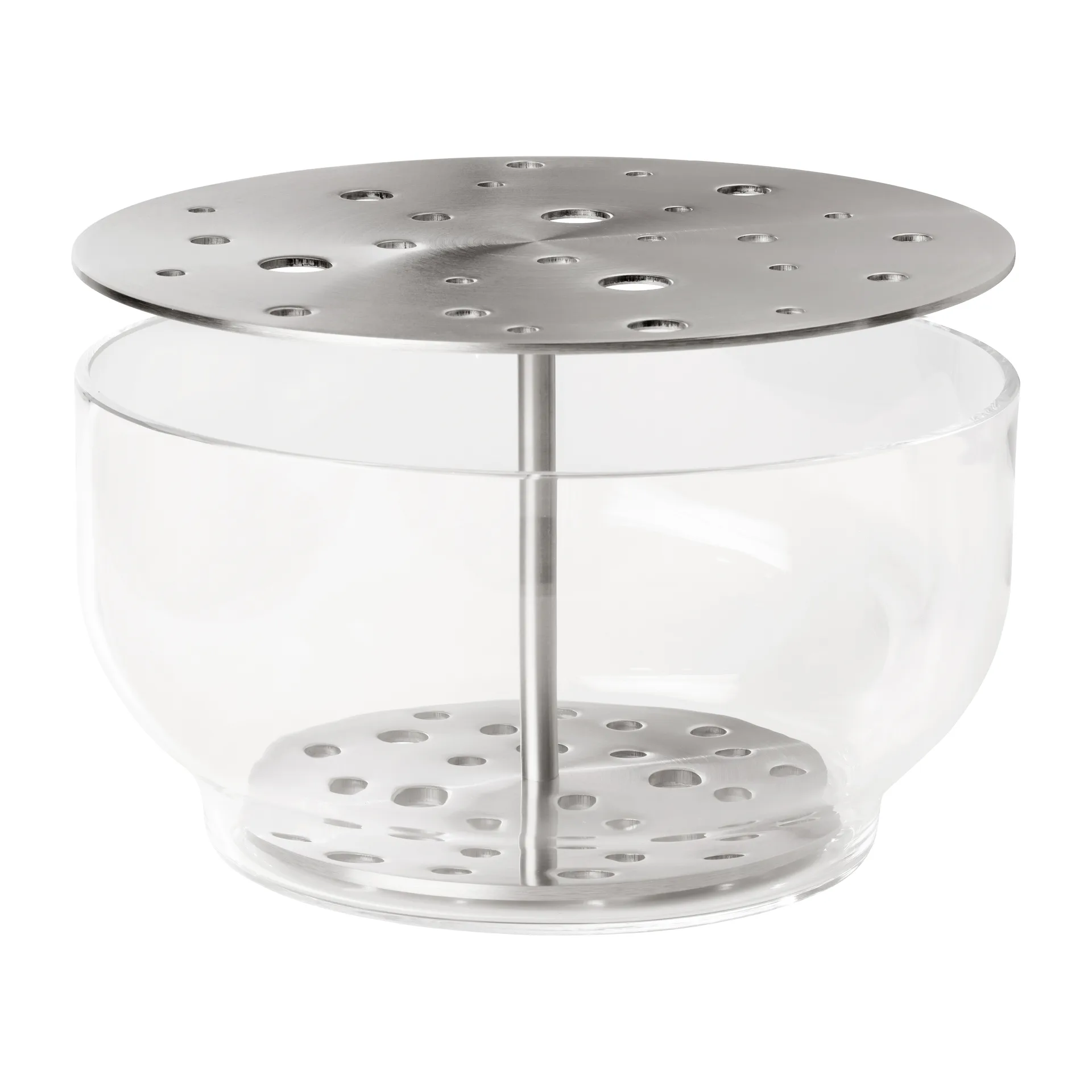 Ikebana vase rustfrit stål, Large Fritz Hansen