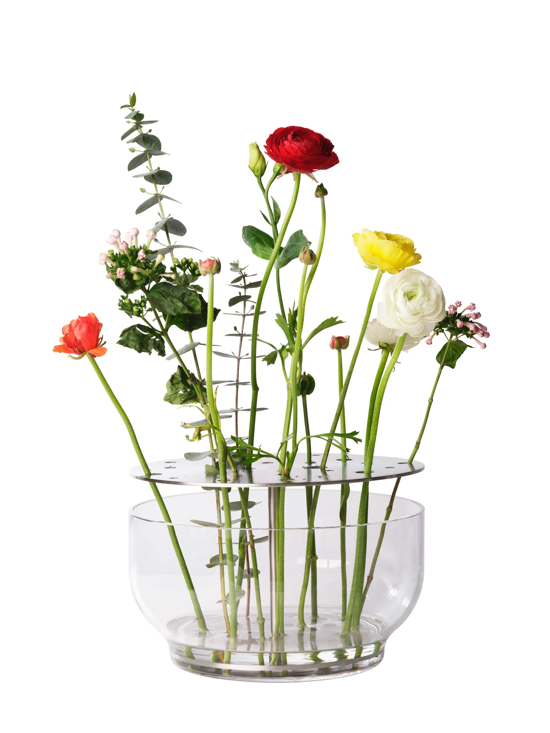 Ikebana vase rustfrit stål, Large Fritz Hansen