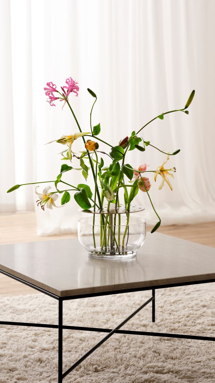 Ikebana vase rustfrit stål, Large Fritz Hansen