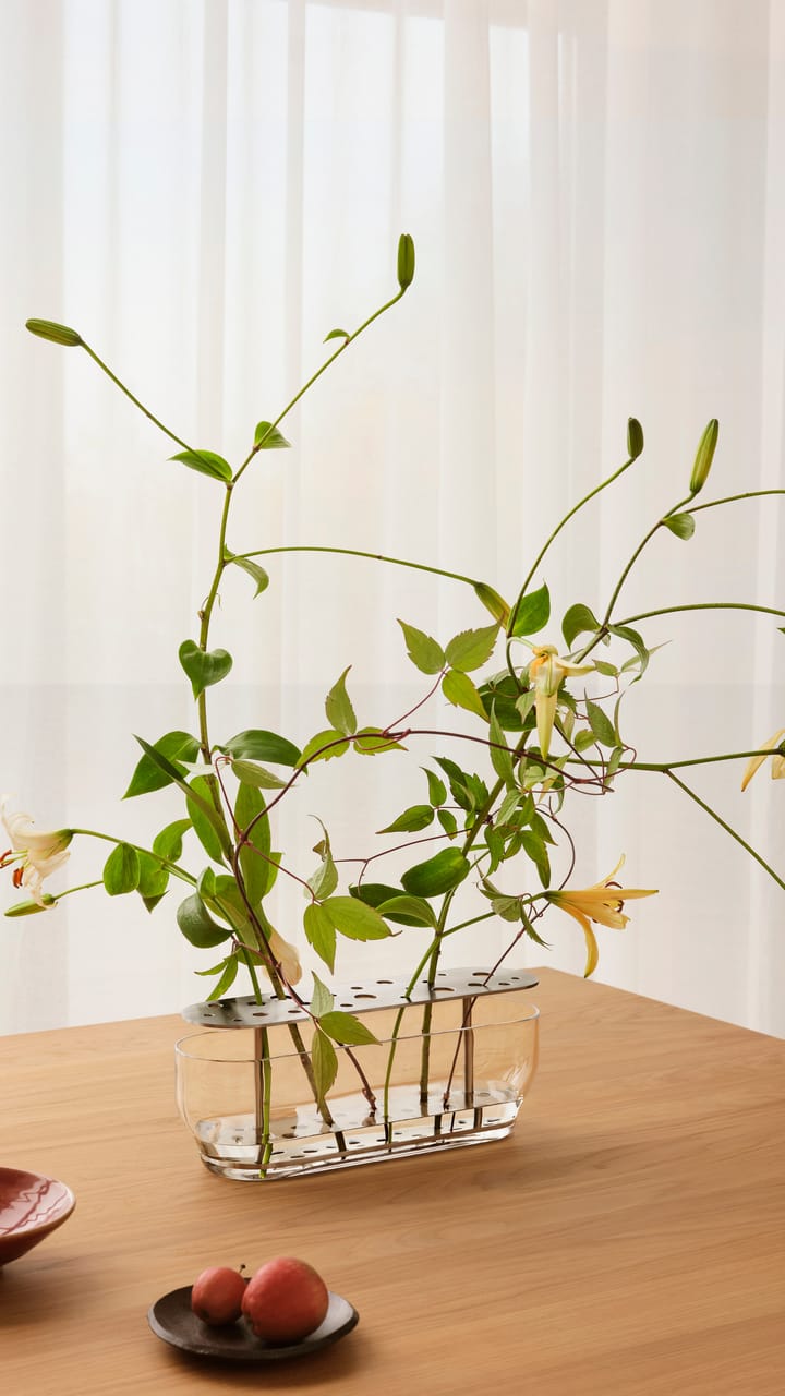 Ikebana vase rustfrit stål - Long - Fritz Hansen