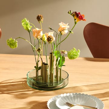 Ikeru vase Forest green - Lav - Fritz Hansen