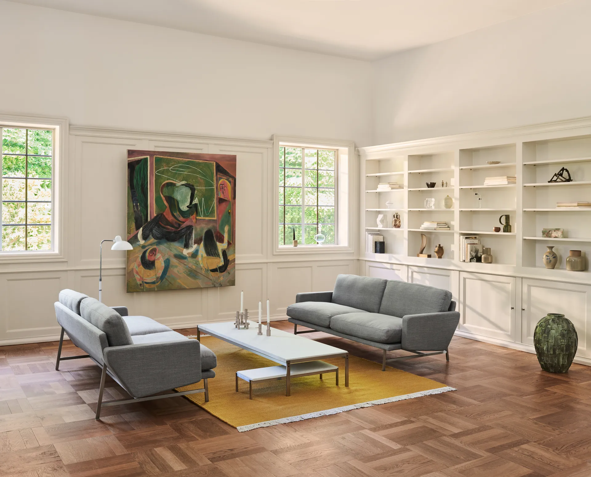 Jaime Hayon Single lysestage stainless steel, #1 Fritz Hansen