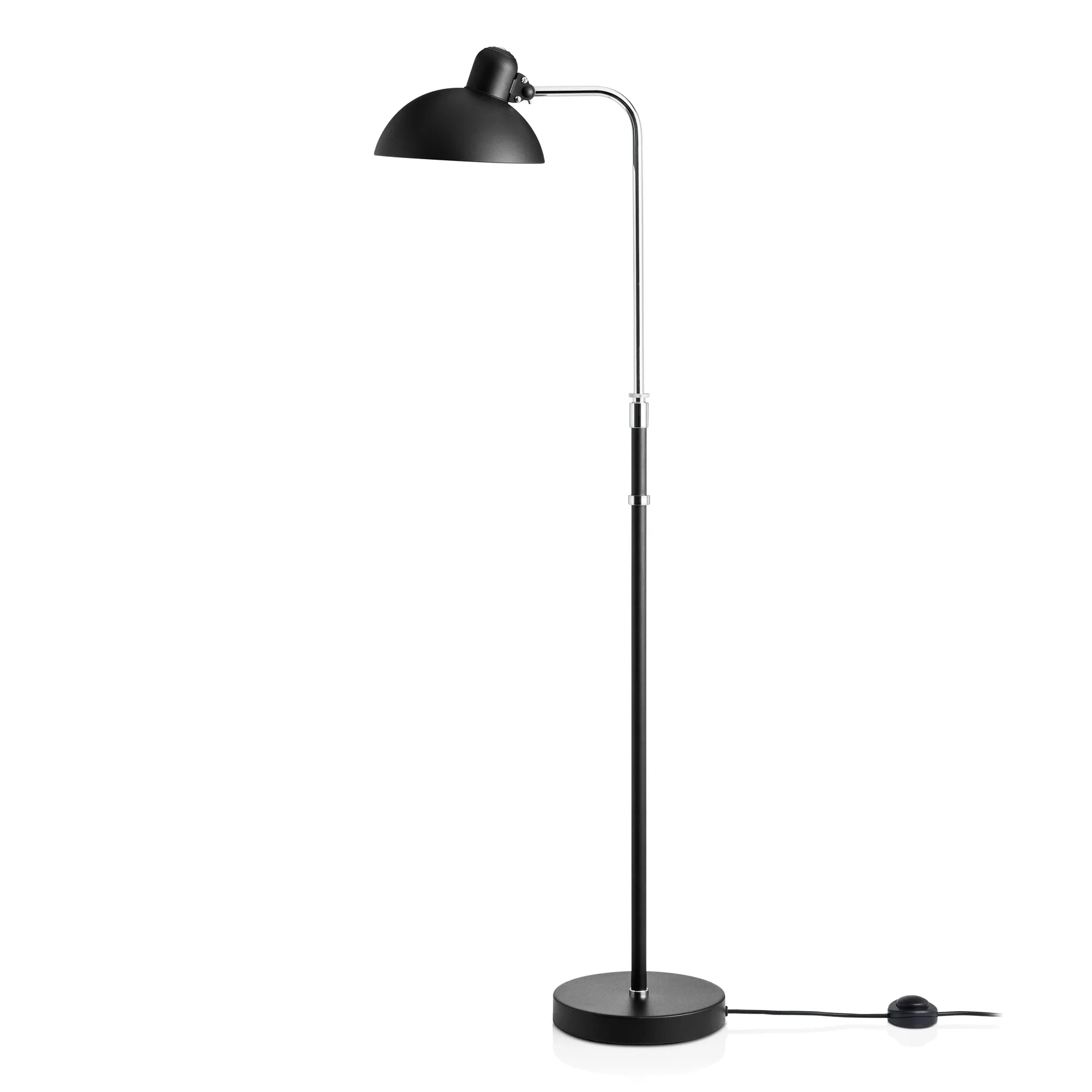 Kaiser Idell 6580-F Luxus gulvlampe, Matt black Fritz Hansen