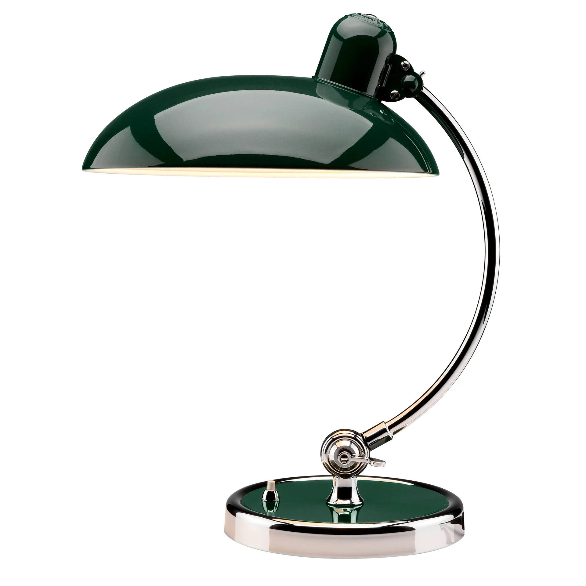 Kaiser Idell 6631-T Luxus bordlampe, Mørkegrøn Fritz Hansen