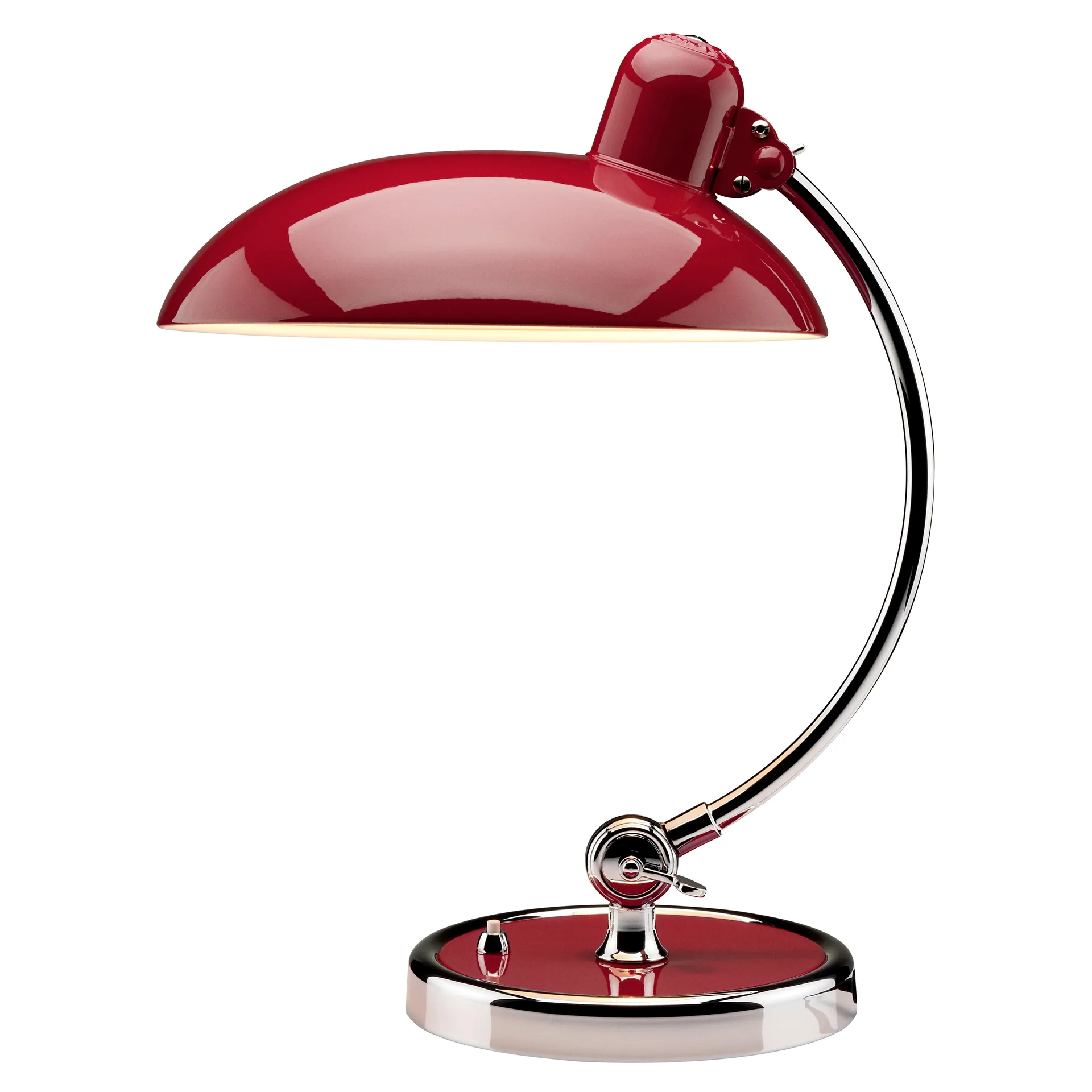 Kaiser Idell 6631-T Luxus bordlampe, Rubinrød Fritz Hansen
