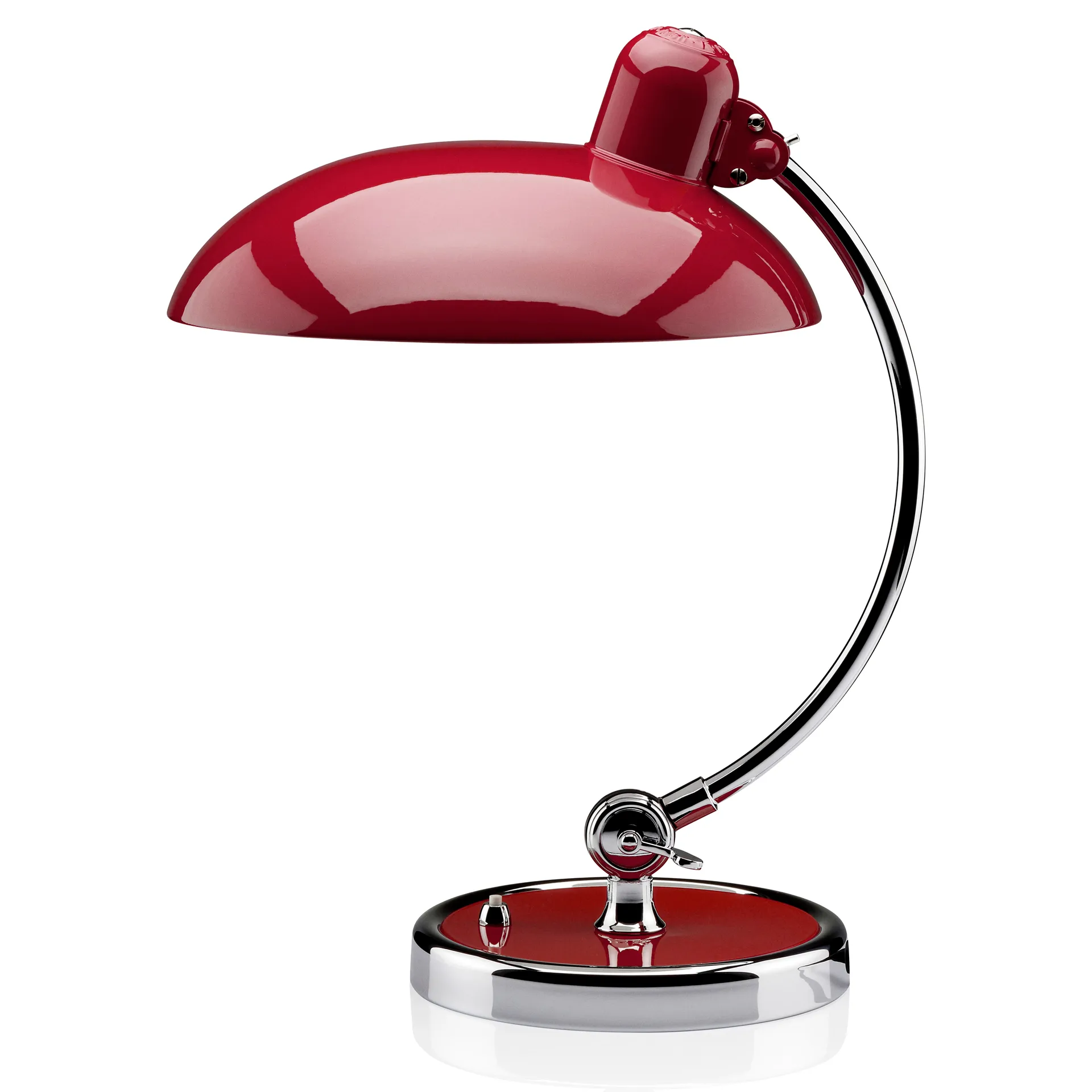 Kaiser Idell 6631-T Luxus bordlampe, Rubinrød Fritz Hansen