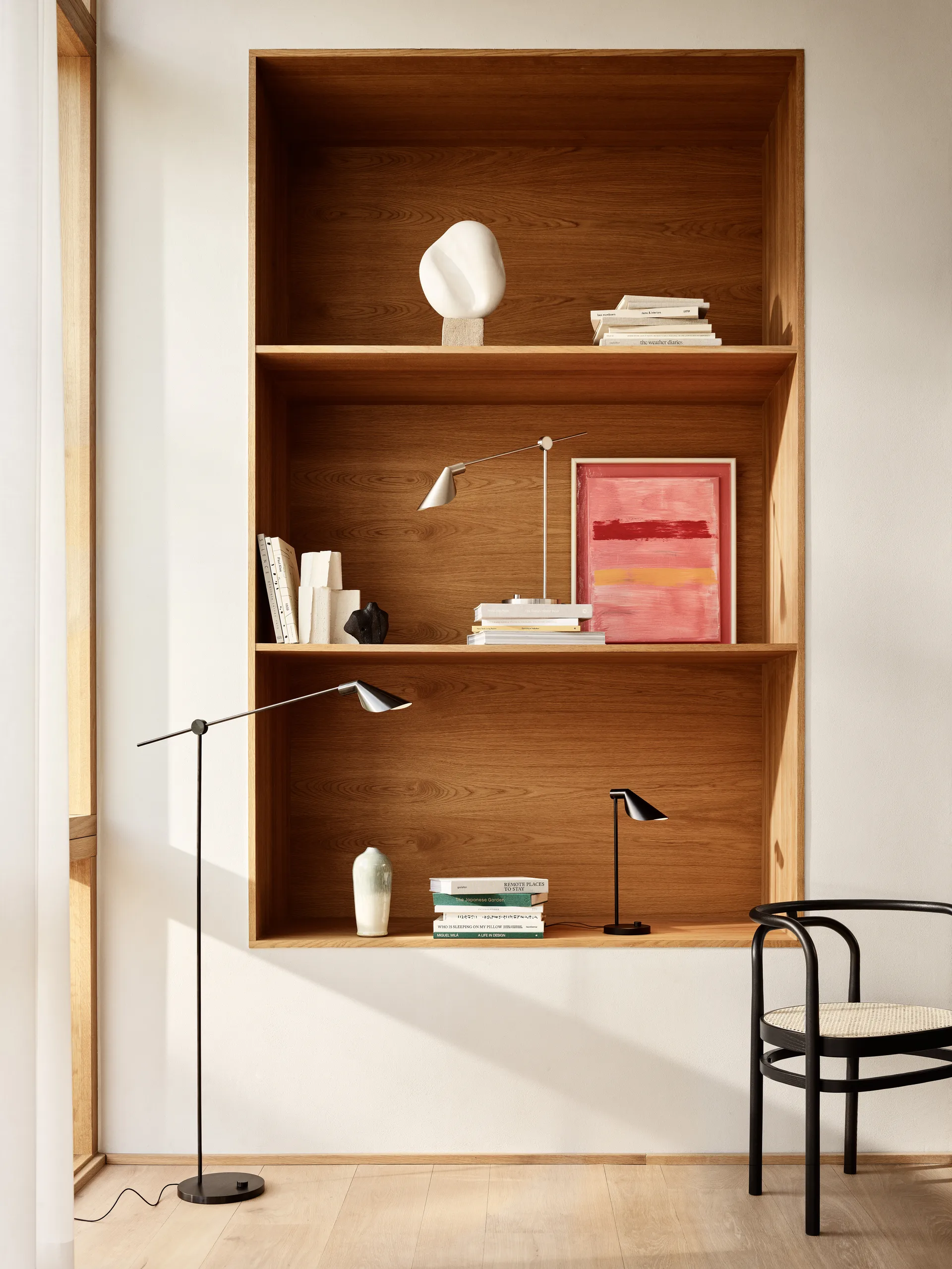 MS011 gulvlampe, Black Fritz Hansen