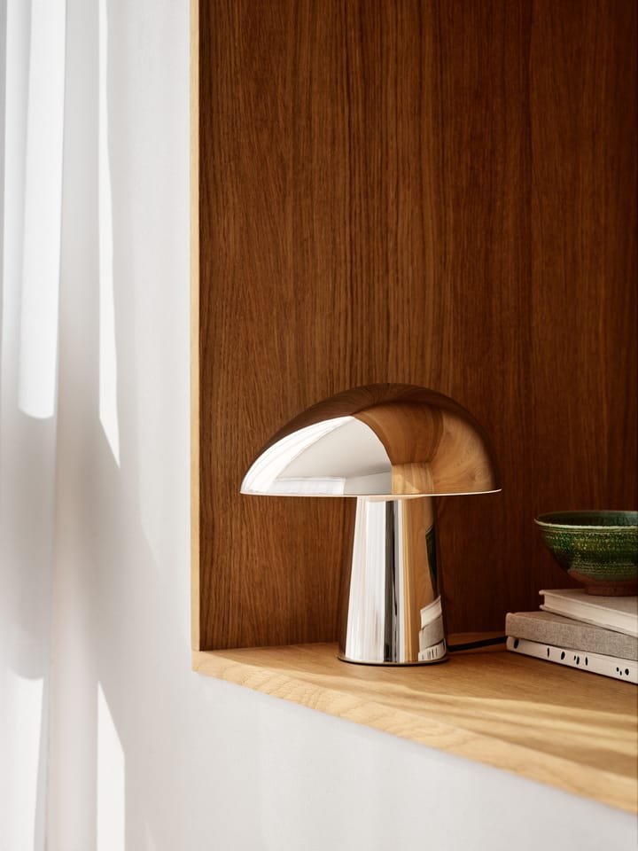Night Owl bordlampe steel, Polished steel Fritz Hansen