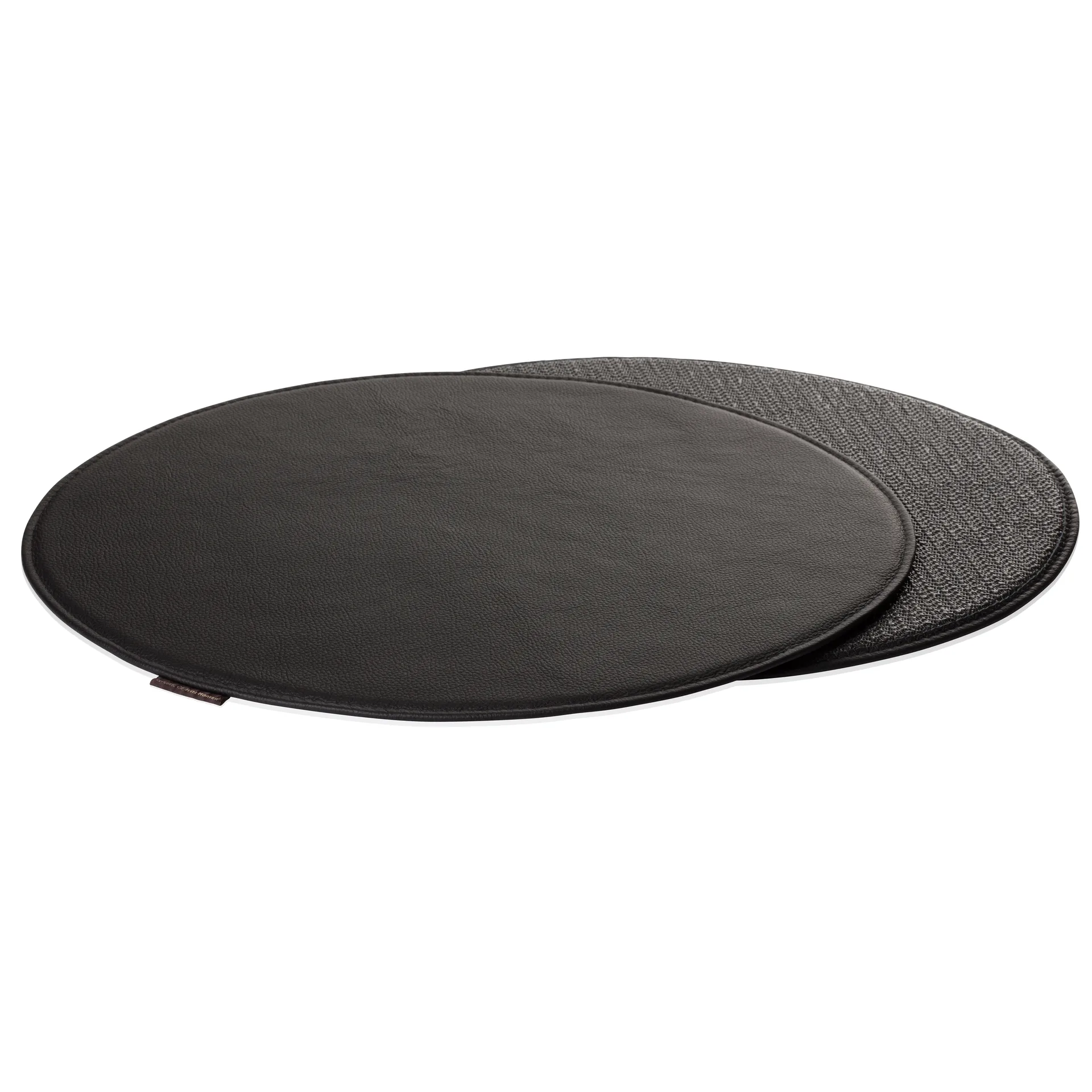 Series 7 stolsdyna läder, Sort Fritz Hansen