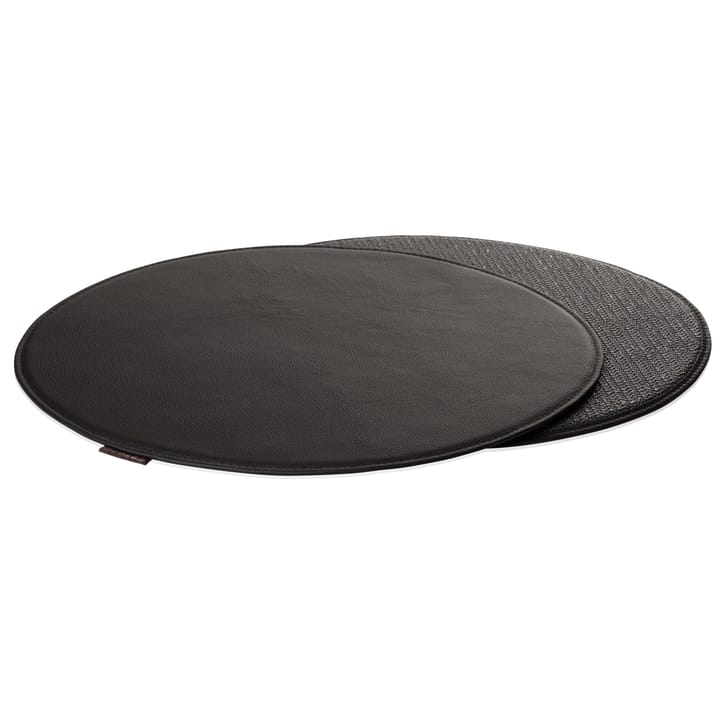Series 7 stolsdyna läder, Sort Fritz Hansen