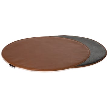 Series 7 stolsdyna läder - Valnød - Fritz Hansen