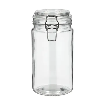 Funktion syltetøjsglas med patentlåg - Transparent, 1 L - Funktion