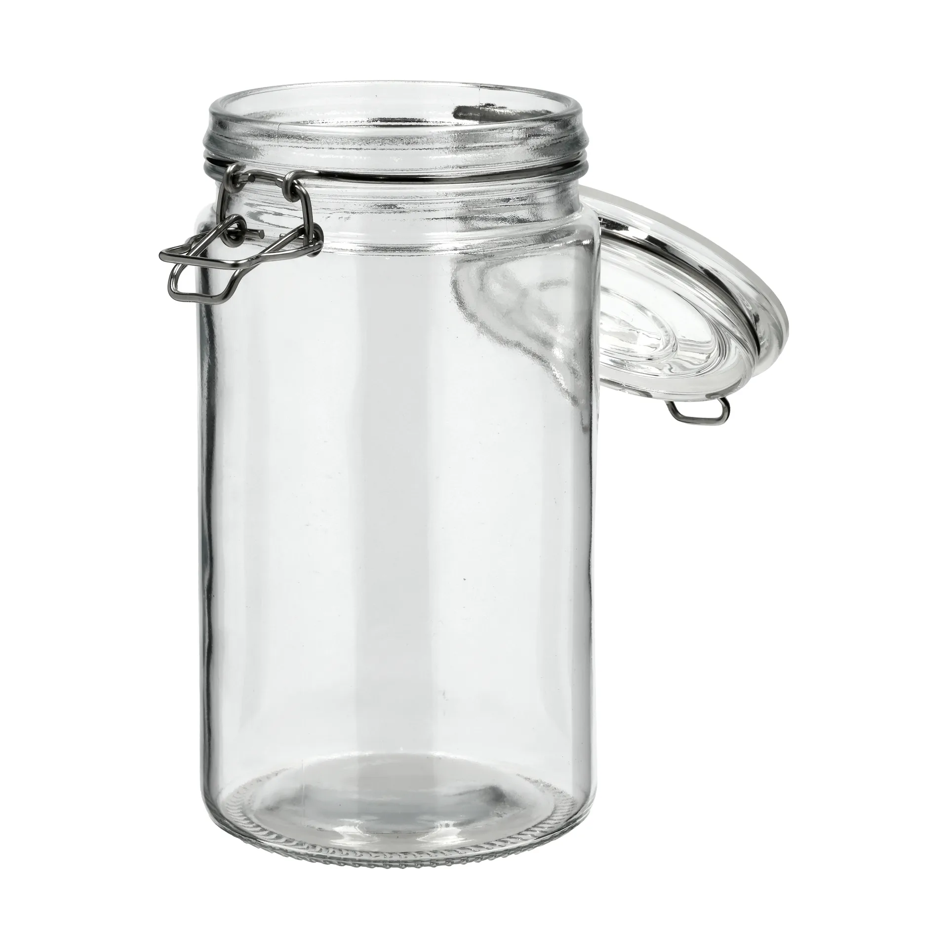 Funktion syltetøjsglas med patentlåg, Transparent, 1 L Funktion