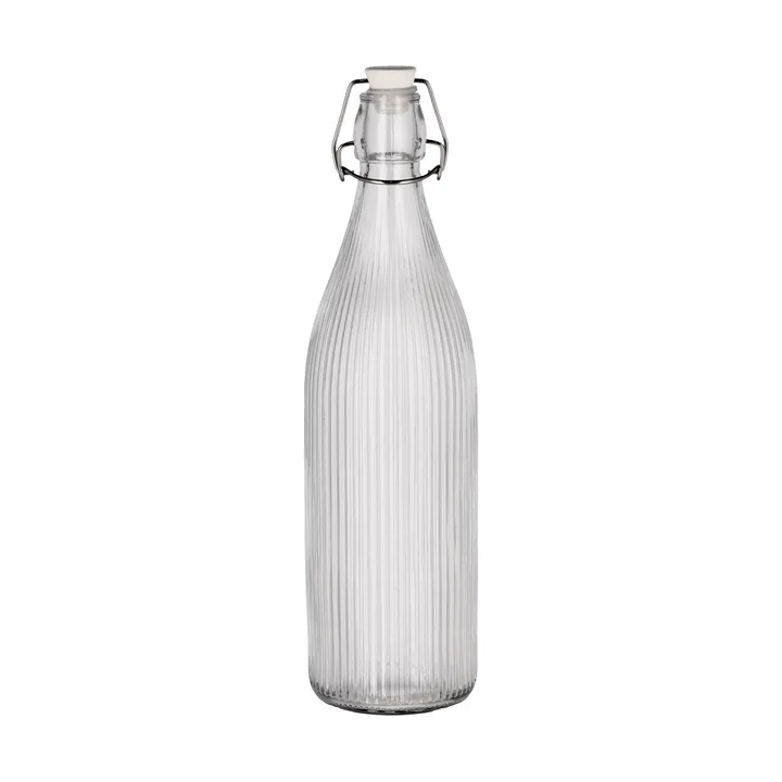 Funktion vandkaraffel med patentkork - Klar, sodalimeglas, 1 L - Funktion