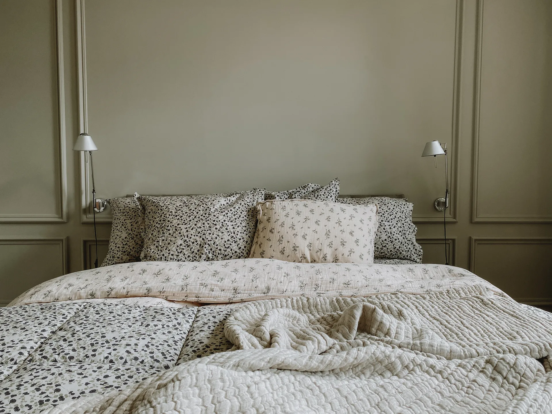 Bluebell Muslin hovedpudebetræk, 50x70 cm Garbo&Friends