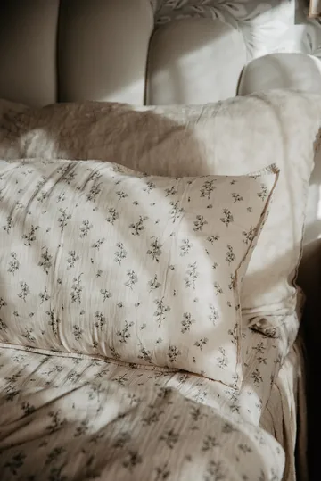 Bluebell Muslin hovedpudebetræk - 50x90 cm - Garbo&Friends