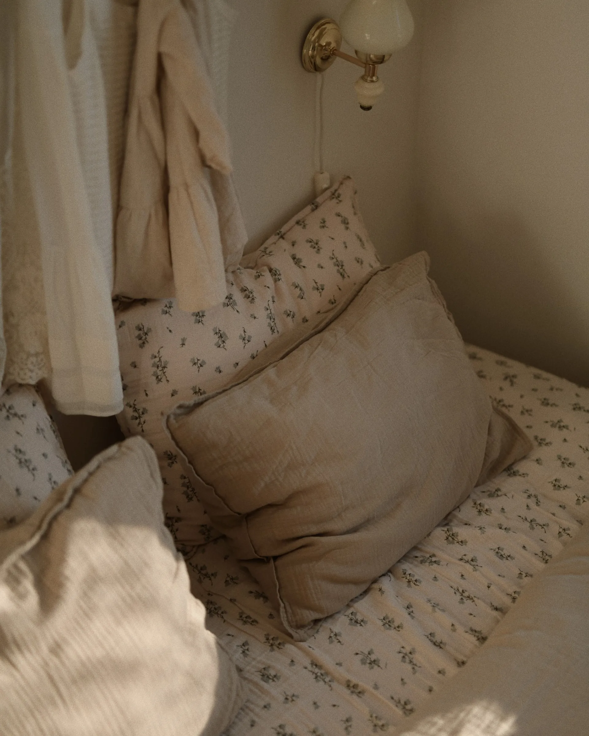 Bluebell Muslin stræklagen, 160x200x30 cm Garbo&Friends