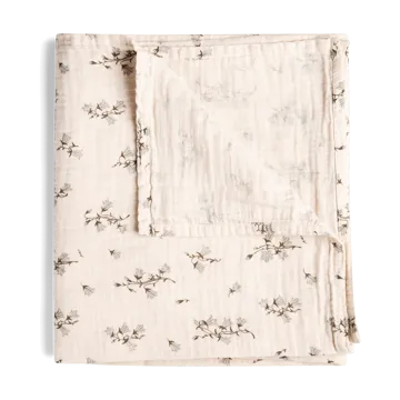 Bluebell Muslin Swaddle tæppe - 110x110 cm - Garbo&Friends