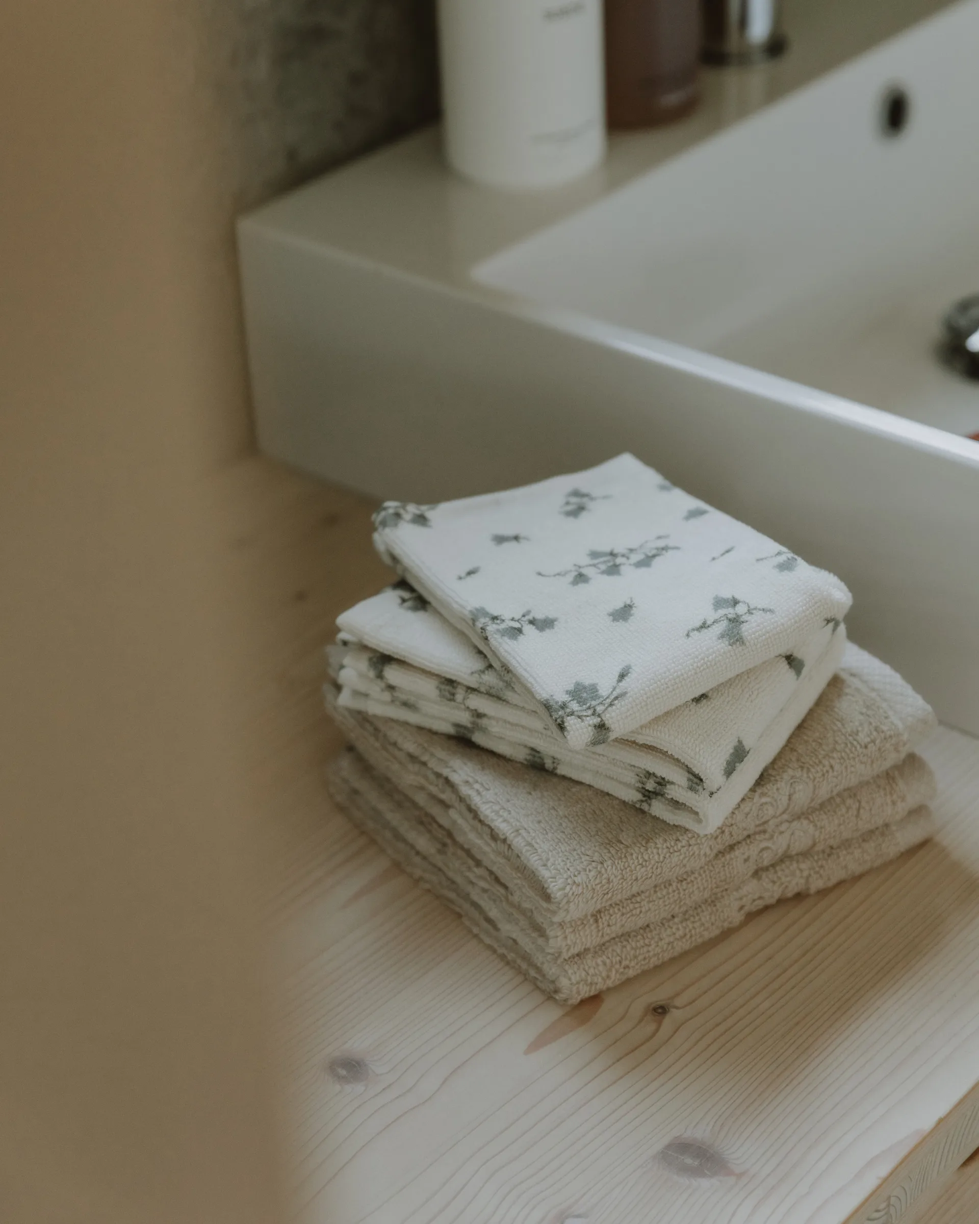 Bluebell Terry badehåndklæde 3 stk, 30x30 cm Garbo&Friends