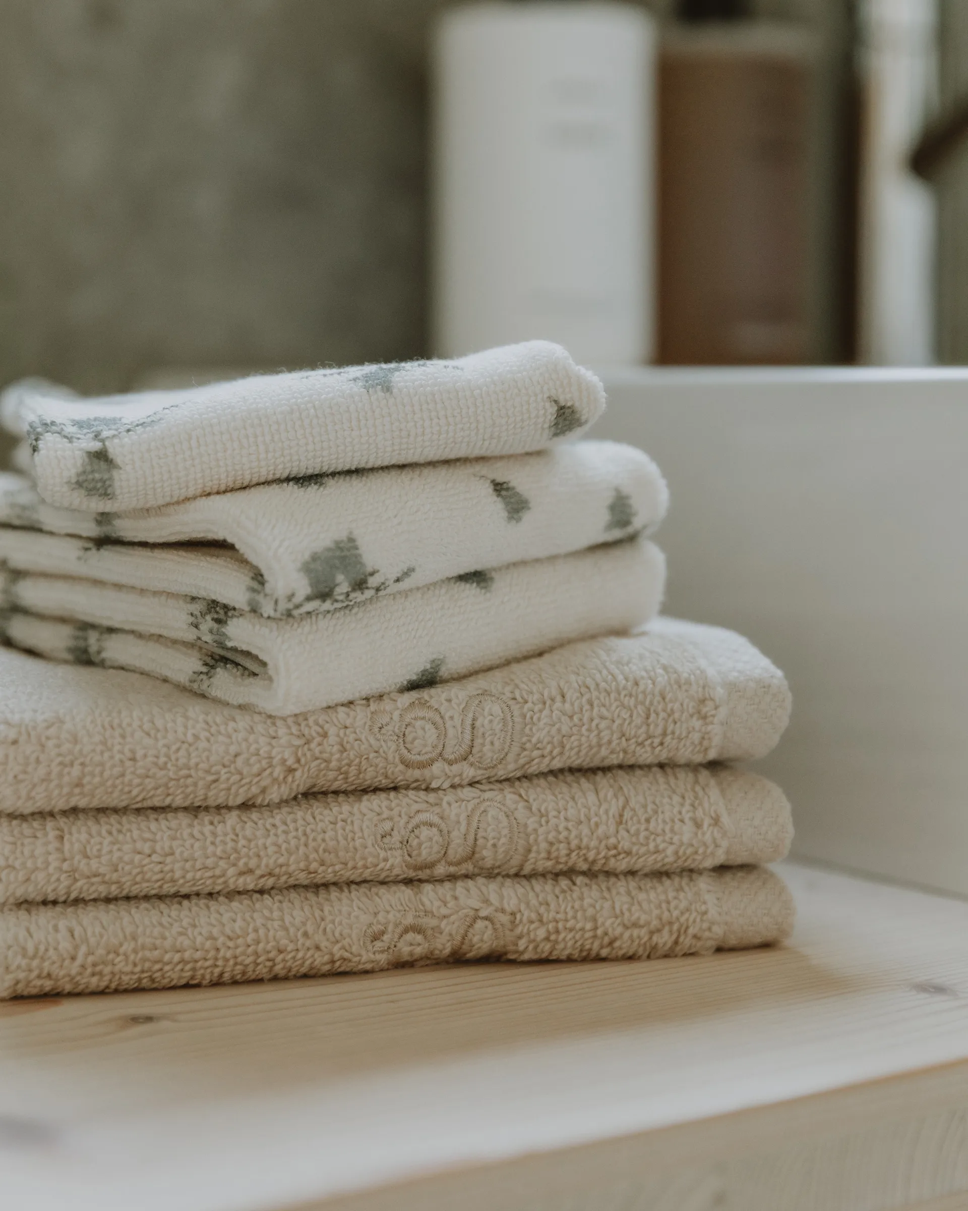 Bluebell Terry badehåndklæde 3 stk, 30x30 cm Garbo&Friends