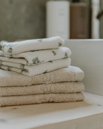 Bluebell Terry badehåndklæde 3 stk - 30x30 cm - Garbo&Friends