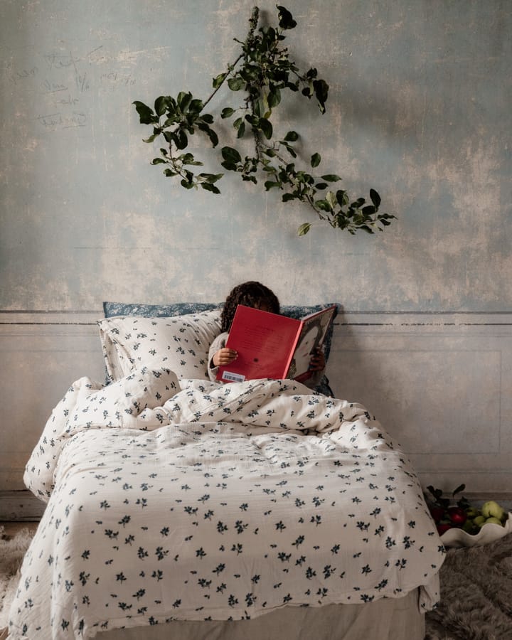 Blueberry Muslin sengesæt - 140x200 cm/50x70 cm - Garbo&Friends