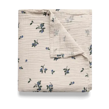 Blueberry Muslin Swaddle tæppe - 110x110 cm - Garbo&Friends