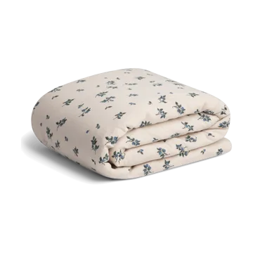 Blueberry Muslin vatteret tæppe - 100x140 cm - Garbo&Friends