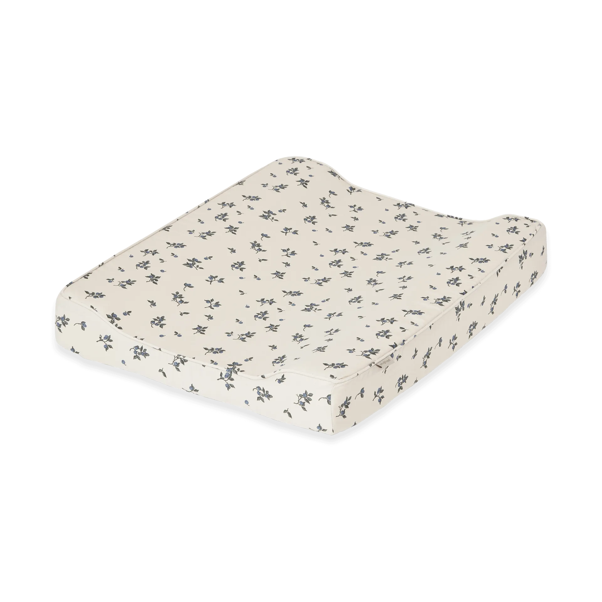 Blueberry satin quiltet puslepude, 50x65x9 cm Garbo&Friends