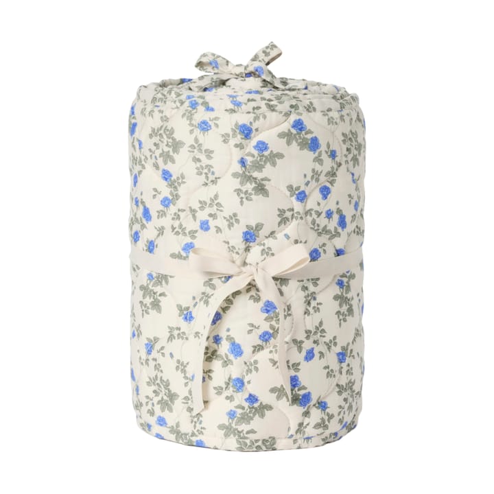 Delikat satin quiltet tremmesengsbeskytter - 30x360 cm - Garbo&Friends