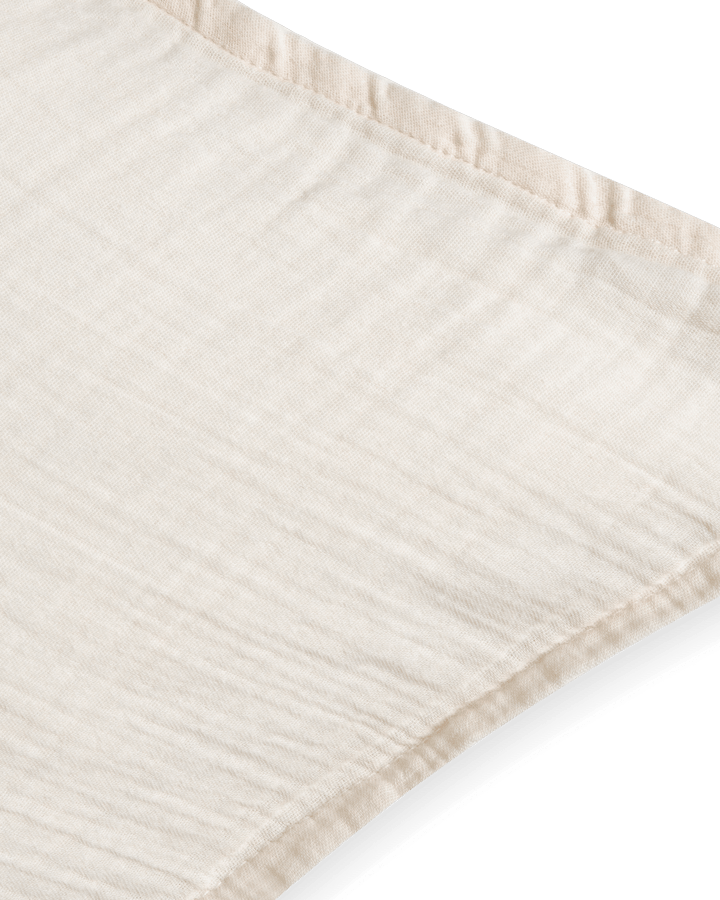 Eggshell Muslin hovedpudebetræk, 50x75cm Garbo&Friends