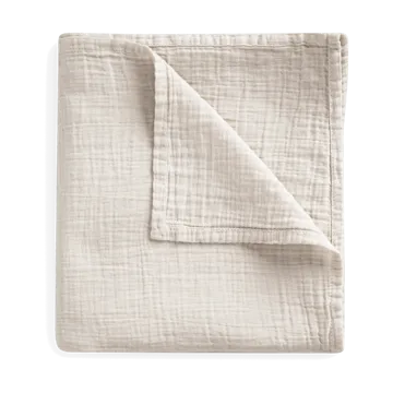 Eggshell Muslin Swaddle tæppe - 110x110 cm - Garbo&Friends
